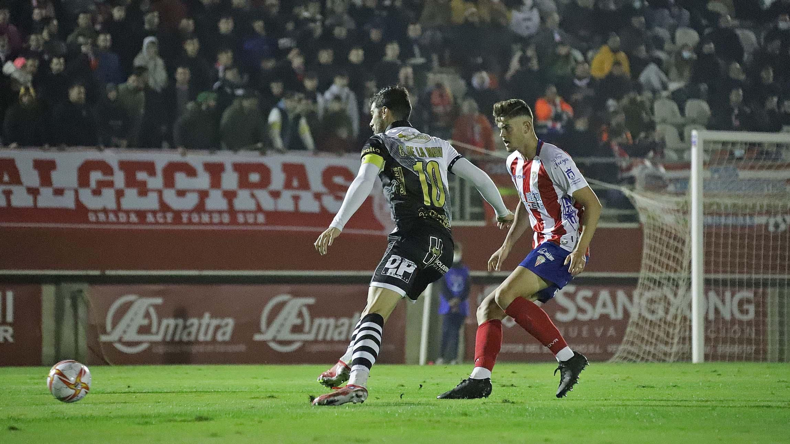 El último partido de Copa del Algeciras, ante el Unionistas, en 2021.