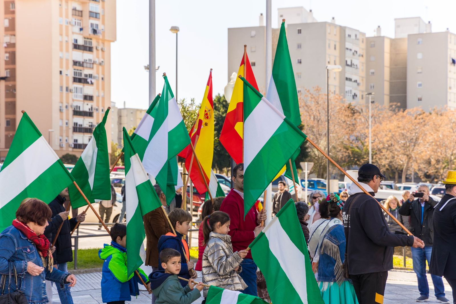 Las imágenes del Día de Andalucía en San Fernando