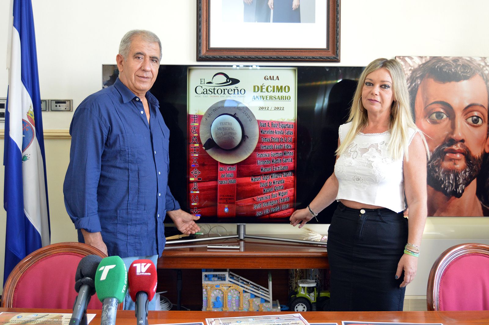 La asociación cultural taurina de San Juan del Puerto  ‘El castoreño’ presenta su programa de actividades.