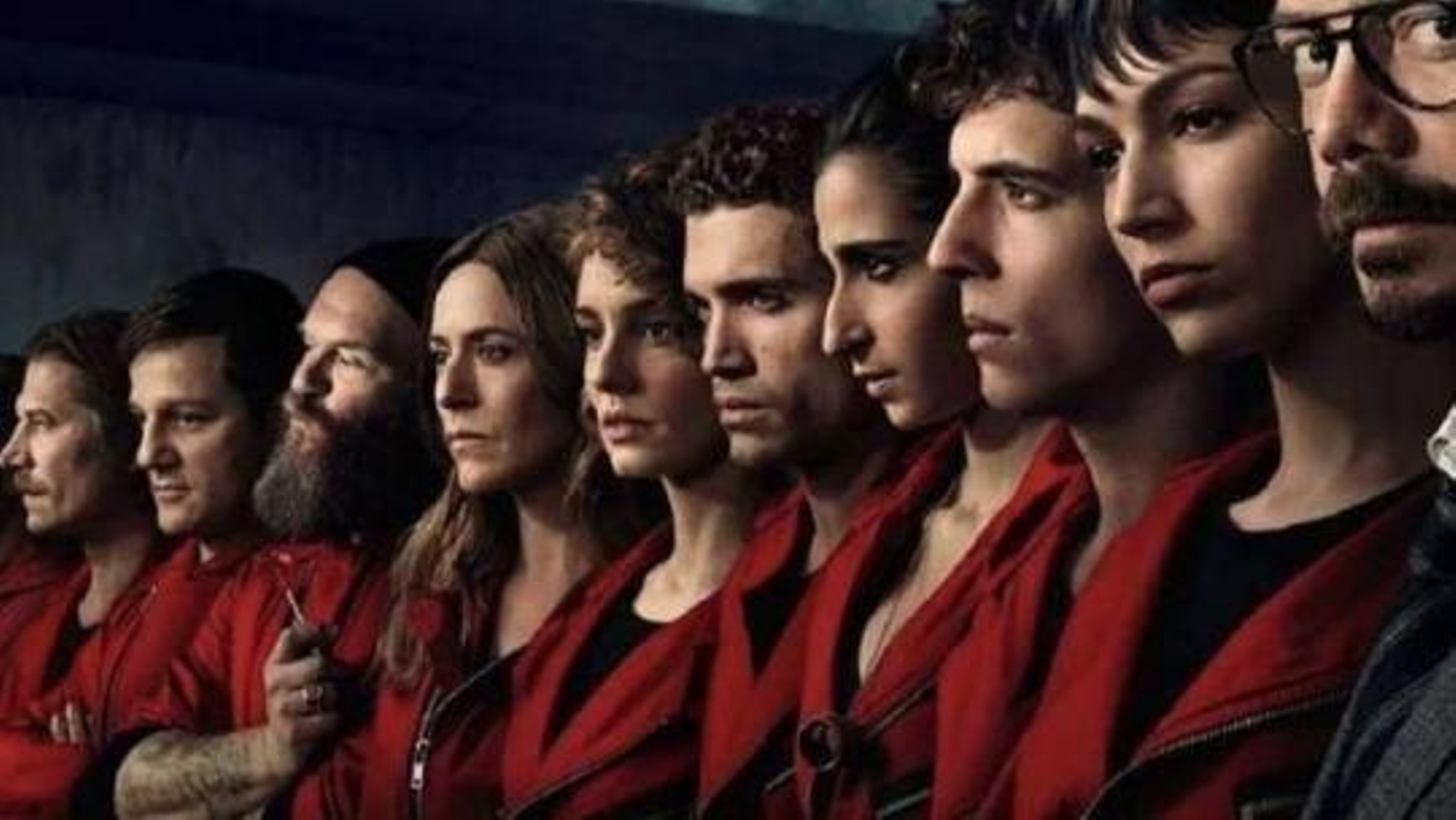 Los protagonistas de 'La casa de papel'.