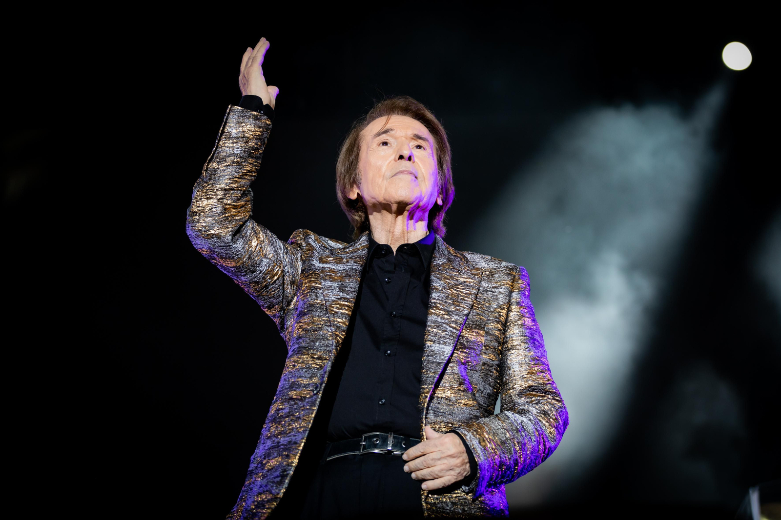 Imágenes de la actuación de Raphael en el Concert Music