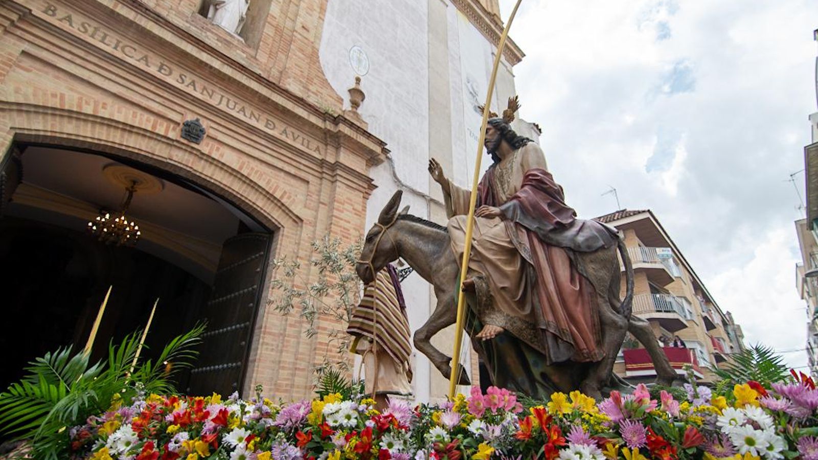 La procesión de la Borriquita de Montilla
