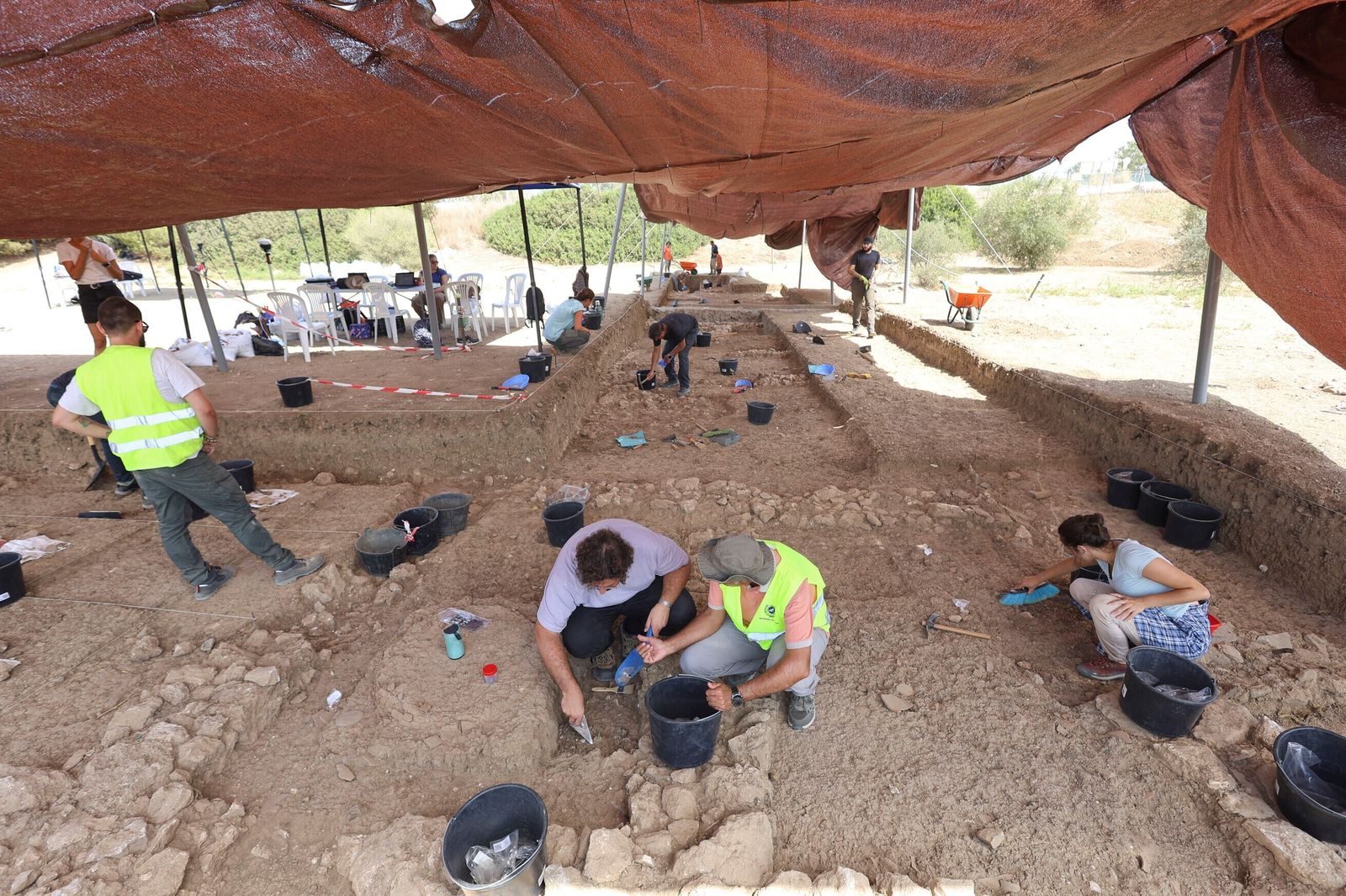 La excavación arqueológica de Cerro del Villar, en imágenes
