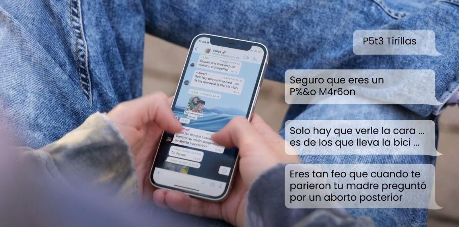 El ciberacoso perpetúa y multiplica esta situación.