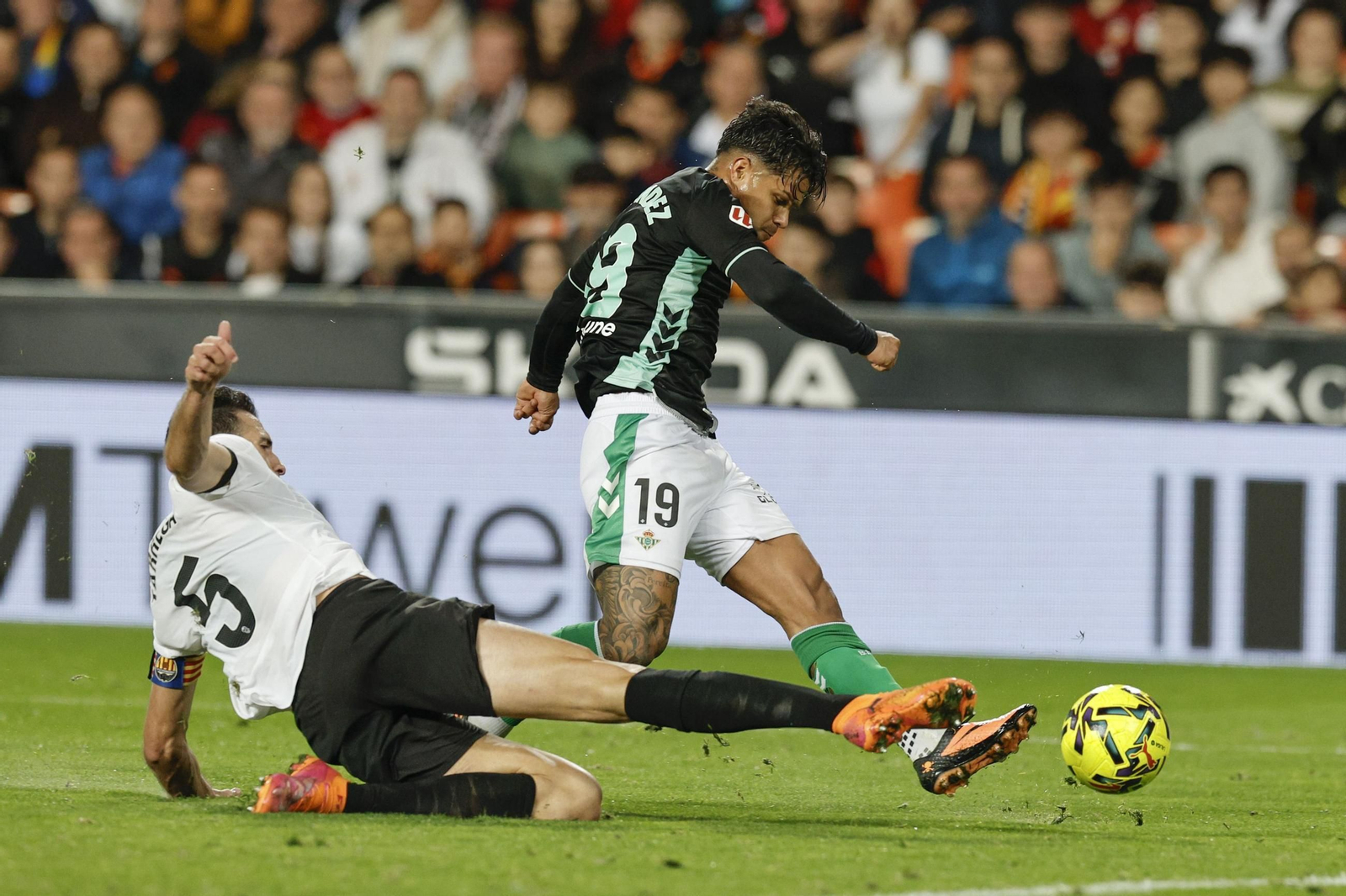 Las mejores fotos del Valencia-Betis