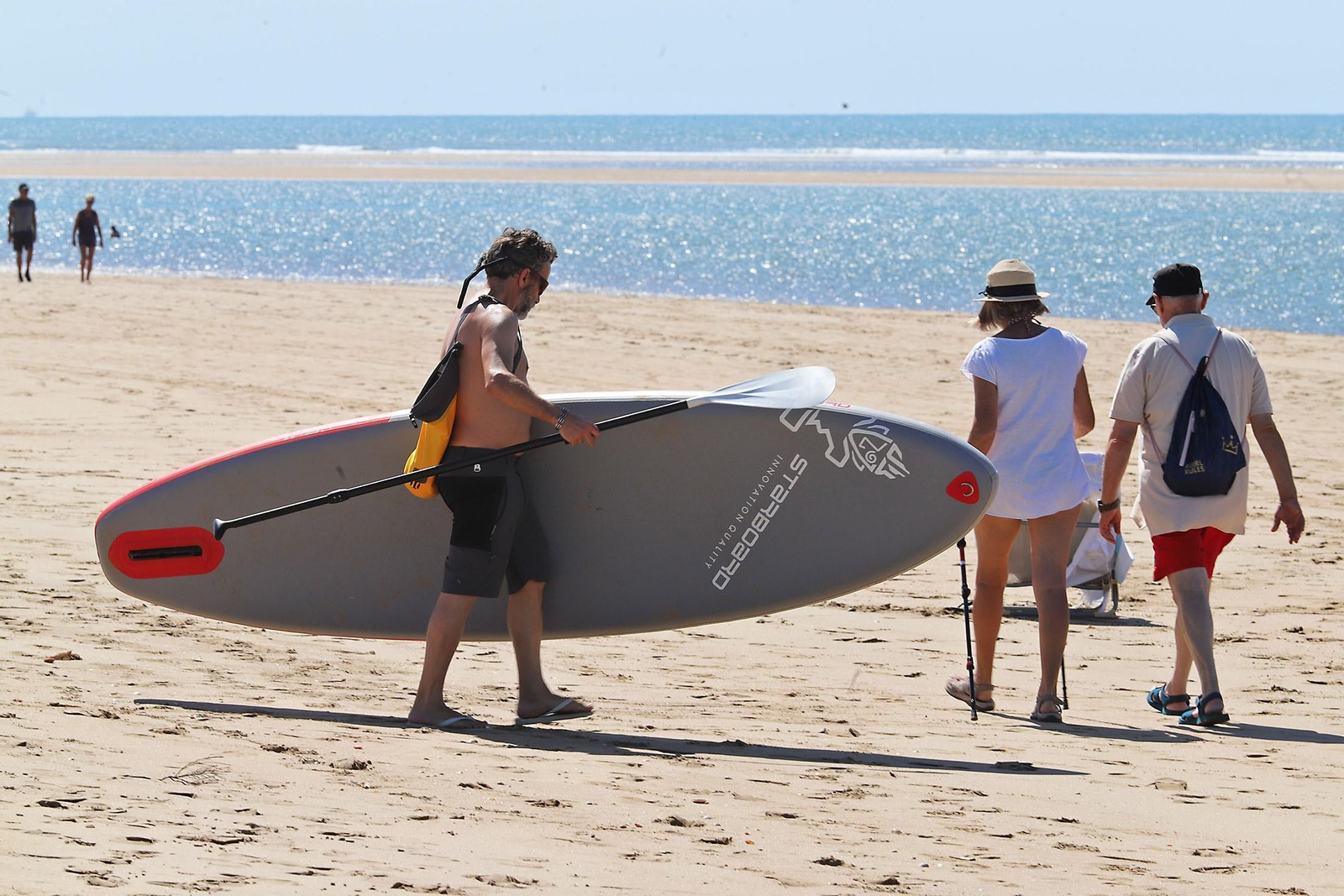 Imágenes de las playas de Huelva en la jornada de domingo
