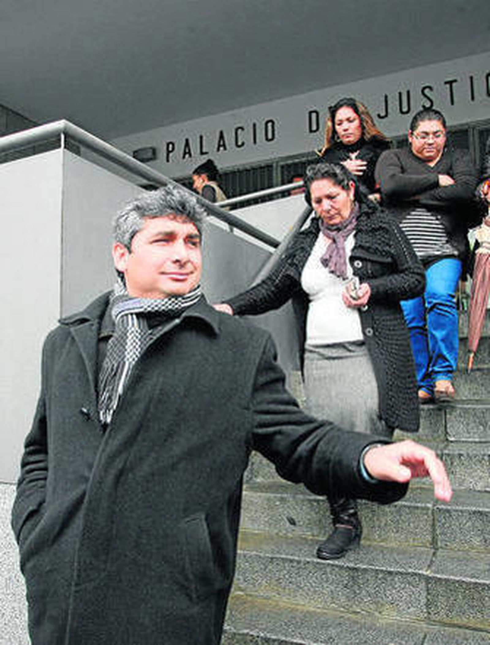 Juan José Cortés, en una comparecencia en el juzgado.