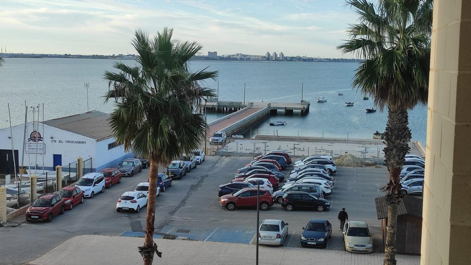 Parcela en la que se ejecuta el proyecto en la Puntilla del Muelle