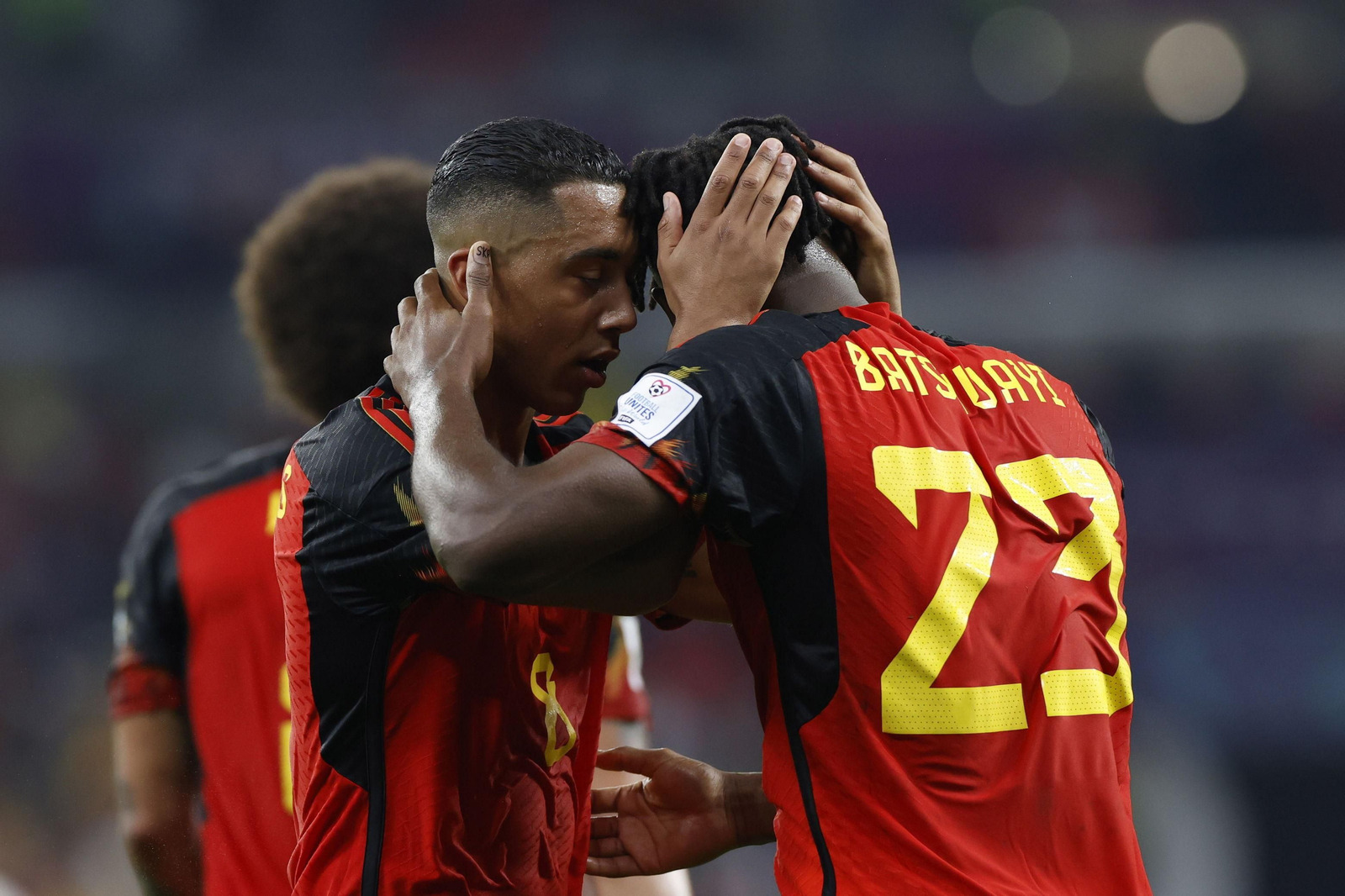 Las imágenes del Bélgica - Canadá en el Mundial de Qatar