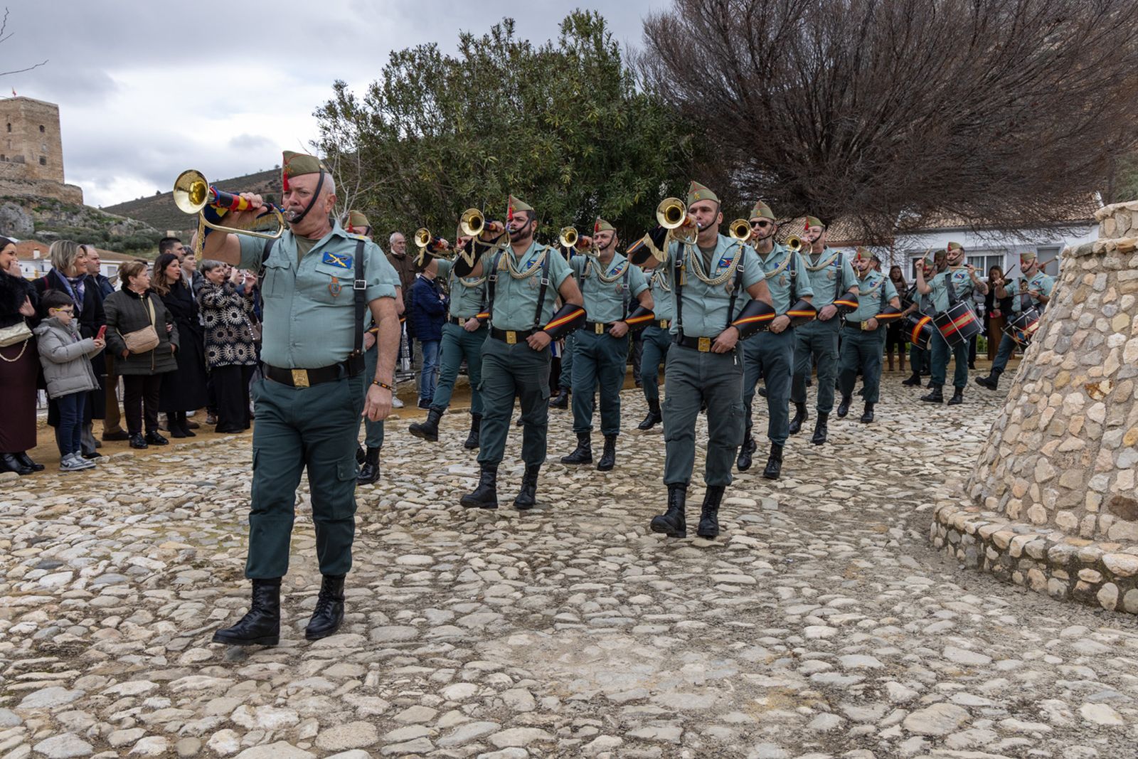 Solemne procesión de San Sebastián en La Guardia de Jaén