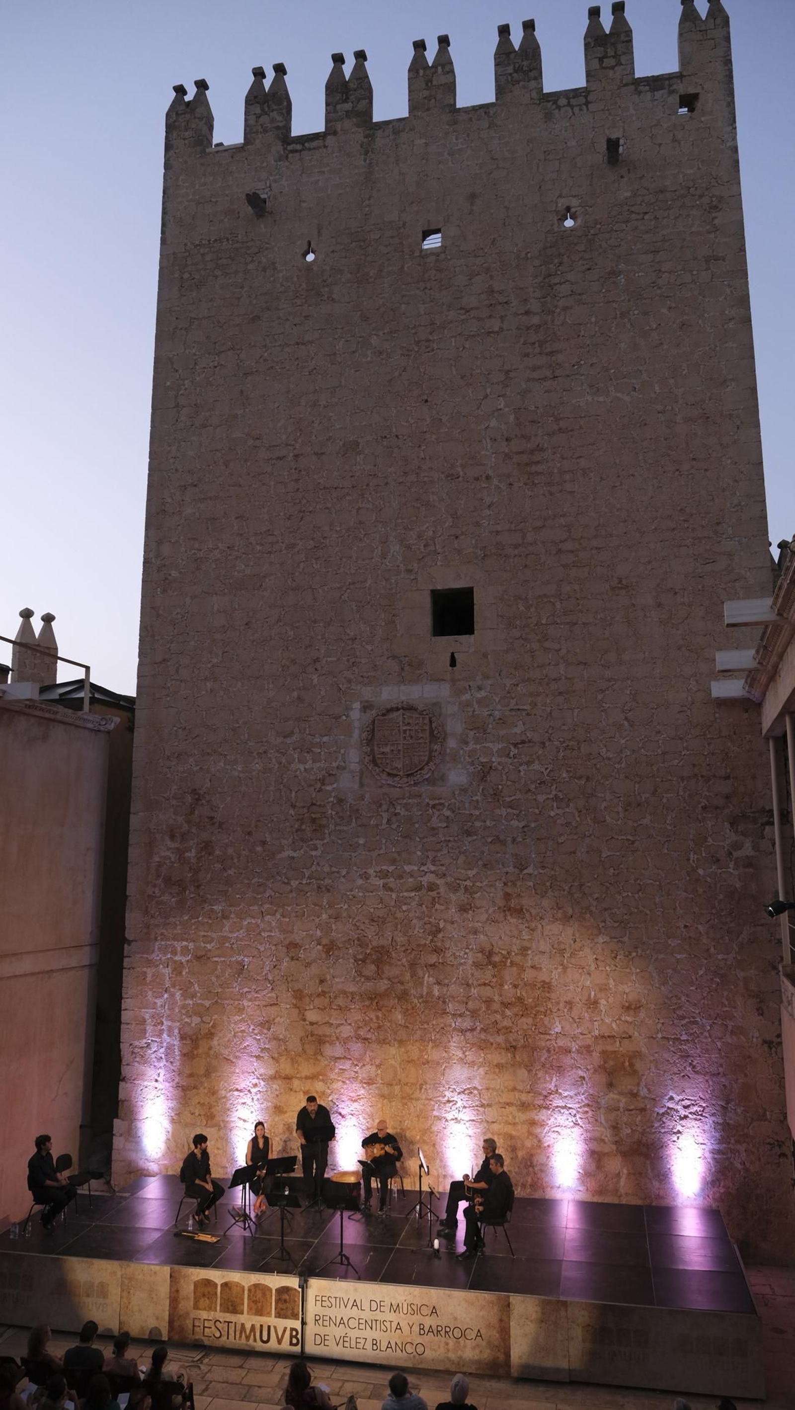 Concierto de Serendipia Ensemble en el Castillo de Vélez Blanco-Festimuvb