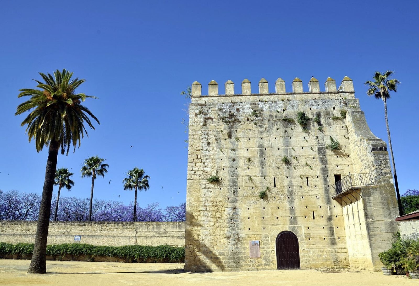 La torre de los Ponce de León en el alcázar de Jerez