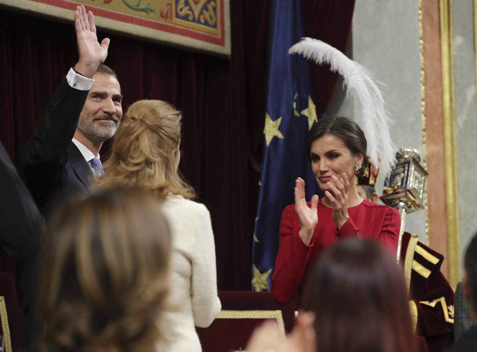 El acto del 40 aniversario de la Constitución, en imágenes