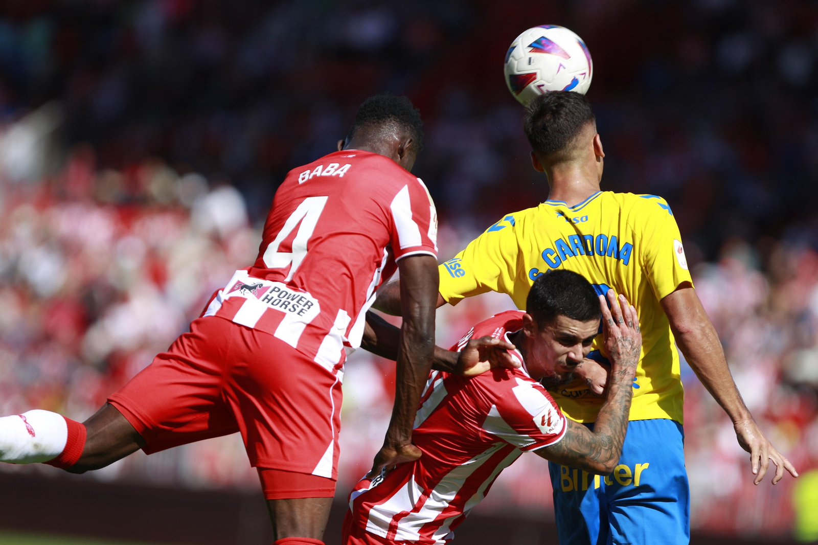 Imágenes del partido U.D. Almería-U.D. Las Palmas
