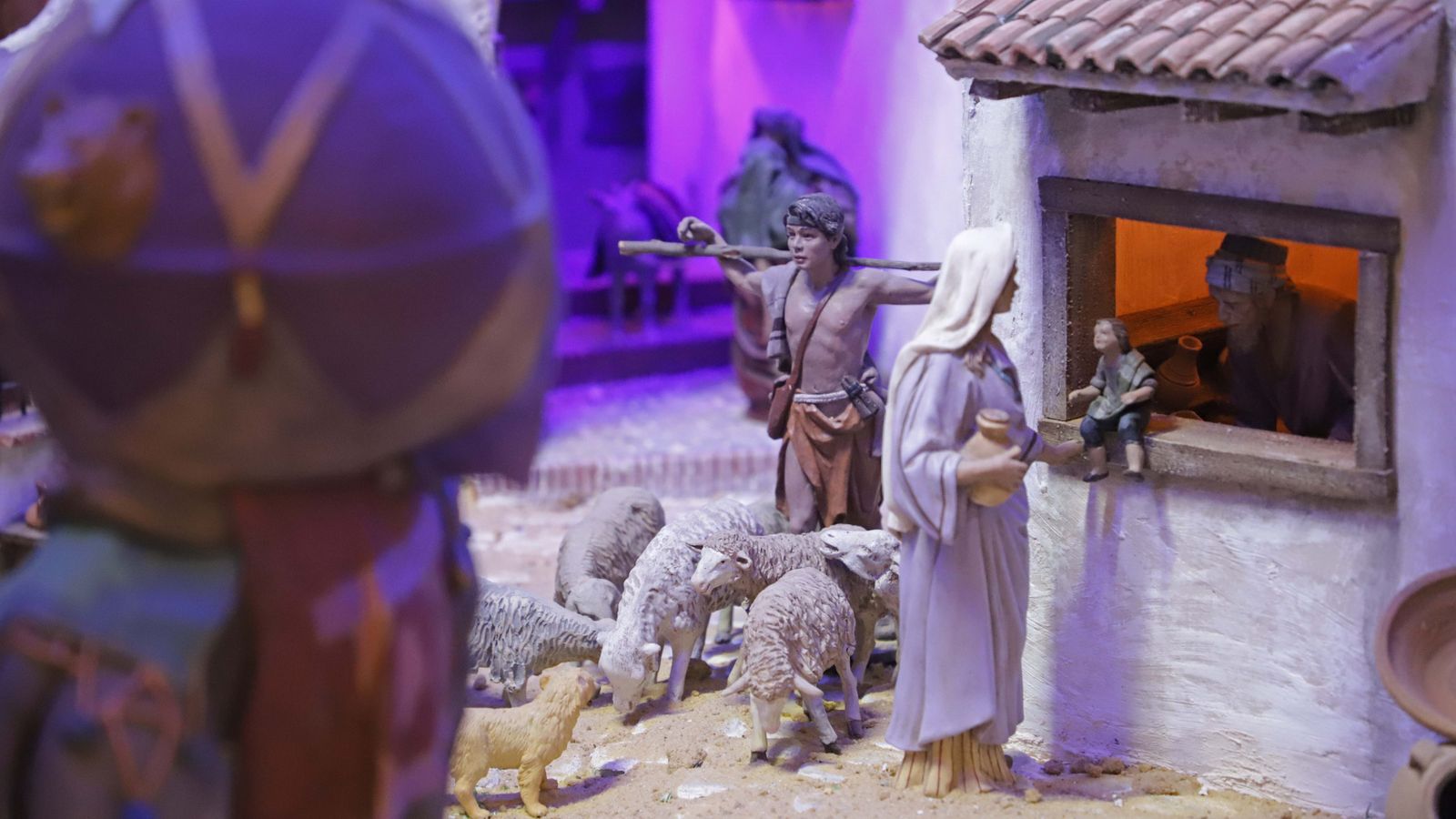 Fotos del Belén del Hotel Garrido en Algeciras