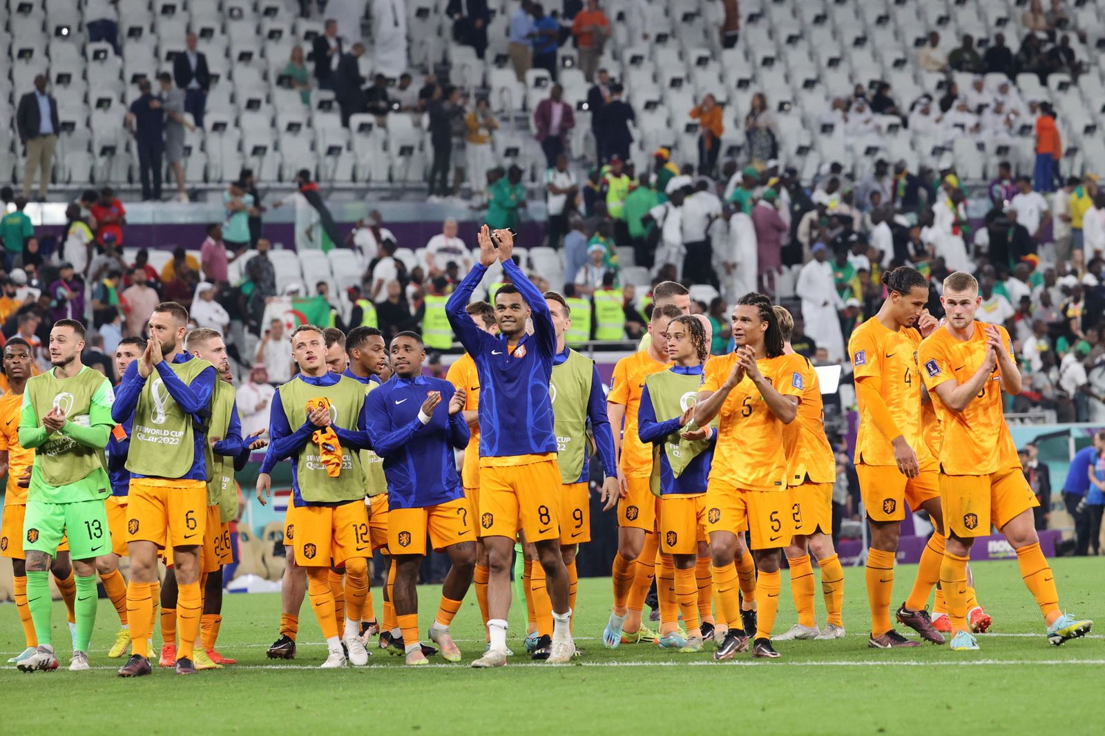 Las imágenes del Senegal - Países Bajos