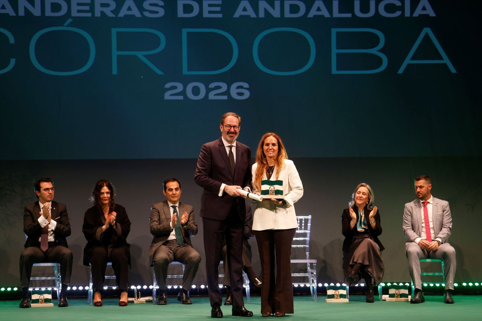 La entrega de las Banderas de Andalucía por el 28F en Córdoba, en imágenes