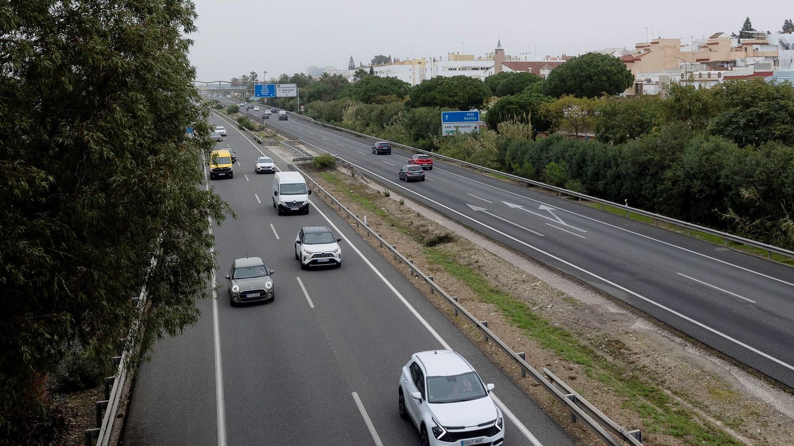CA-33 a su paso por San Fernando.