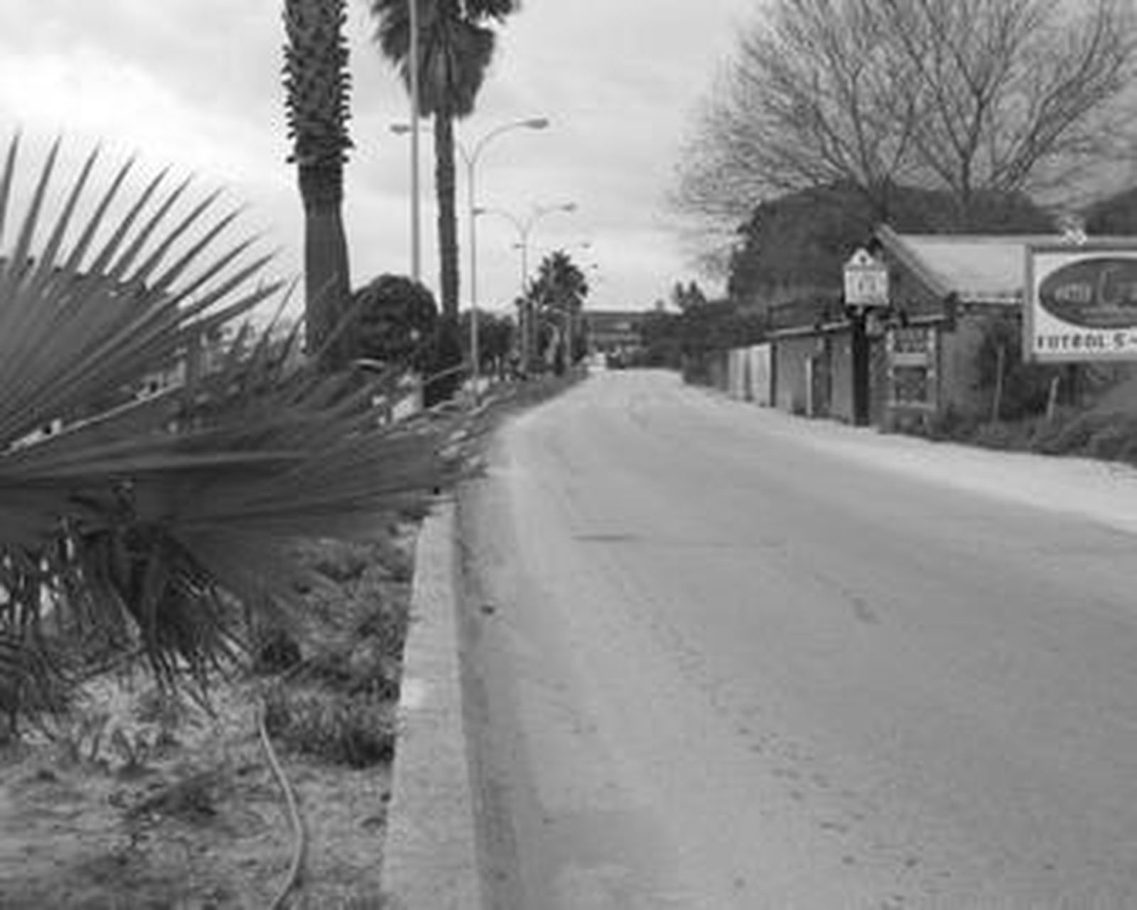 Instantánea de la Ronda Norte, que será completamente remozada con los Fondos de Inversión Local.