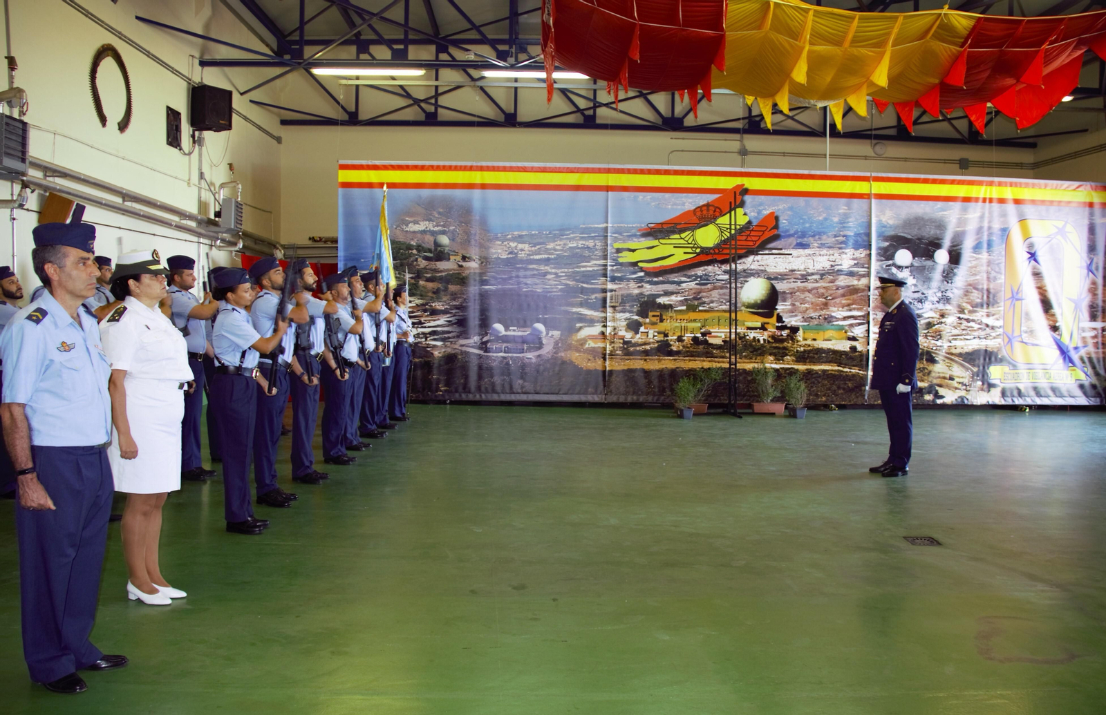 La toma de posesión del nuevo jefe del EVA-9 de Motril