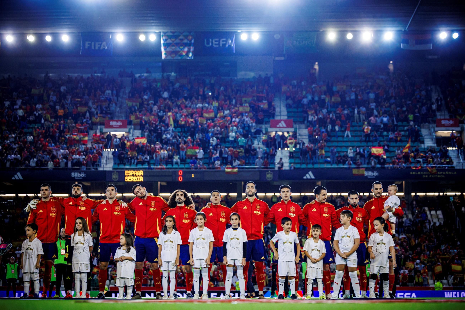 Las fotos del España - Serbia en Córdoba