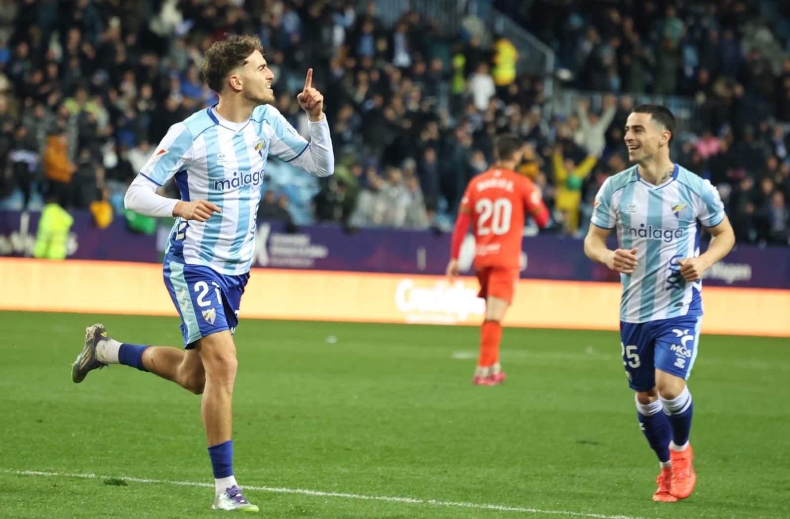 Las fotos del Málaga CF-Burgos