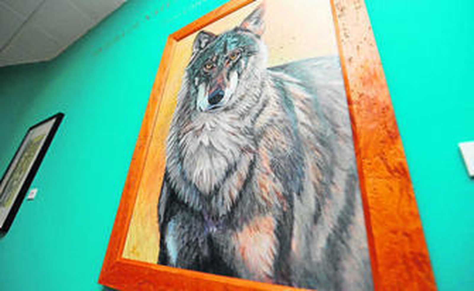 Uno de los trabajos pictóricos de la muestra que lleva por título 'Naturaleza viva'.