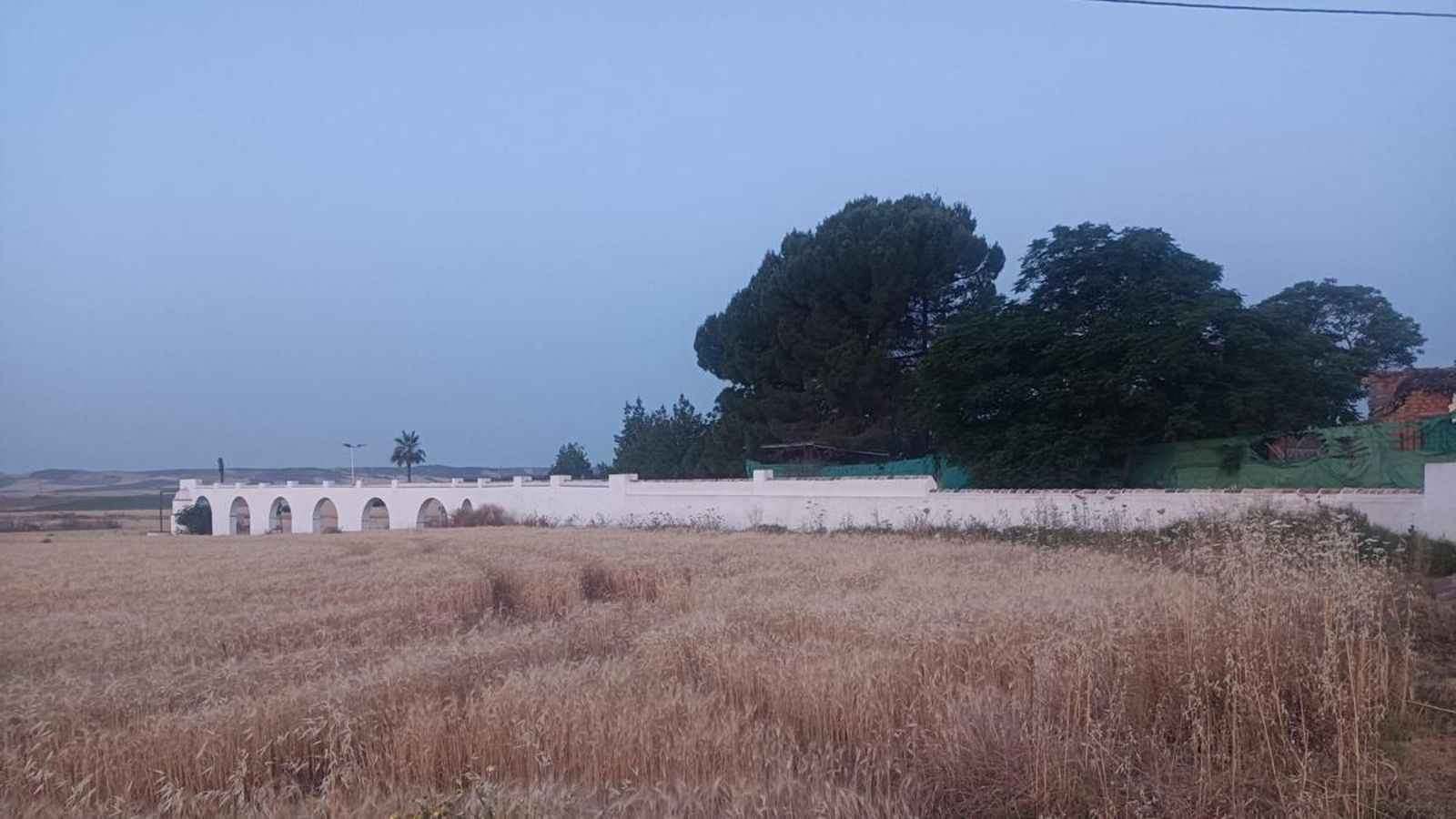 El acueducto de Fuente Seca.