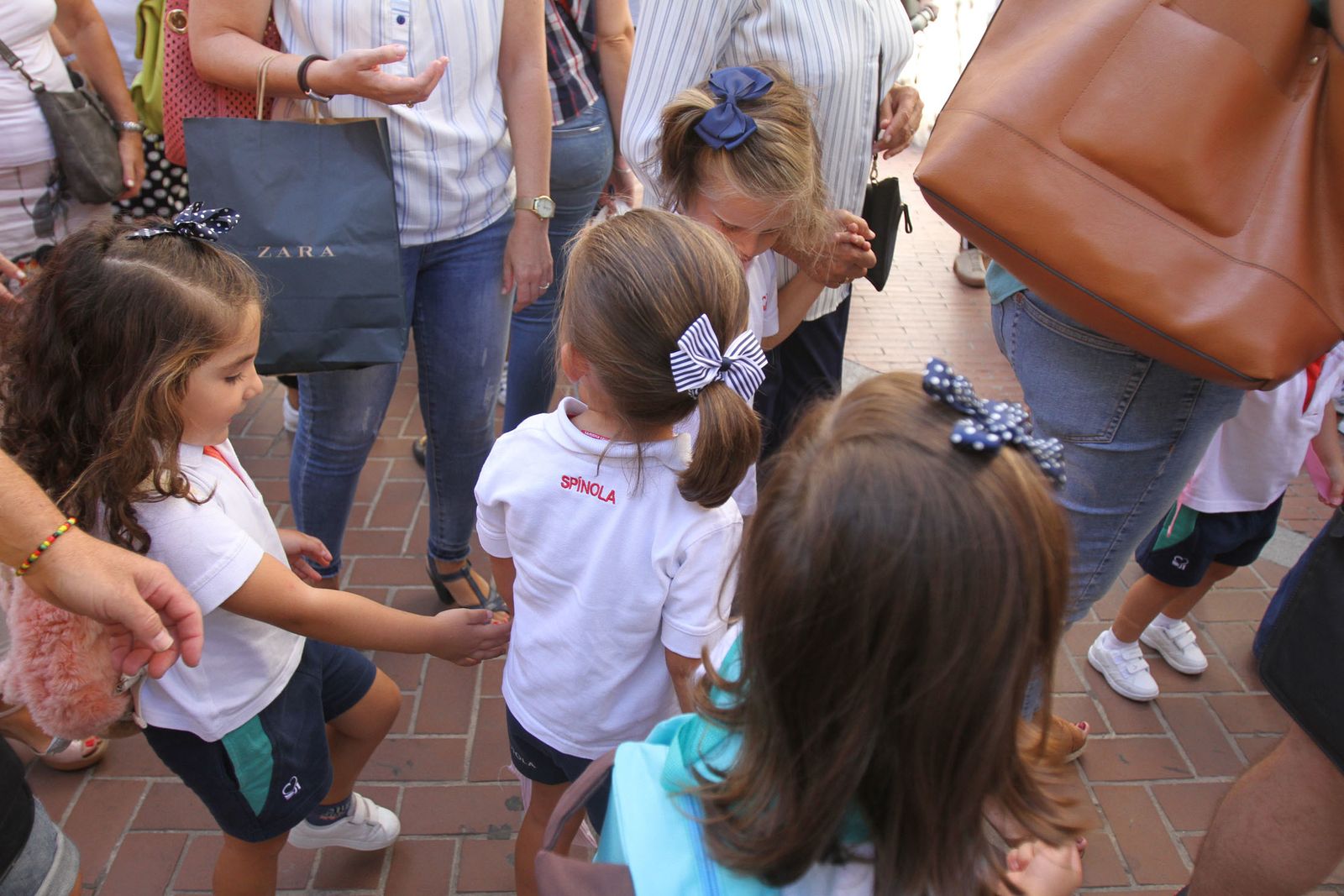 la vuelta al cole en los colegios de Huelva en Imágenes