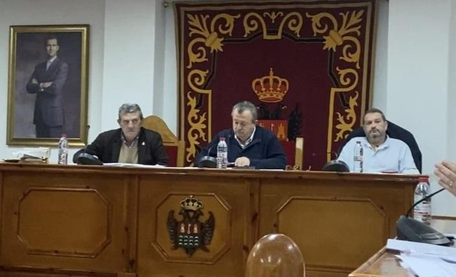 Momento de la sesión plenaria celebrada esta mañana.