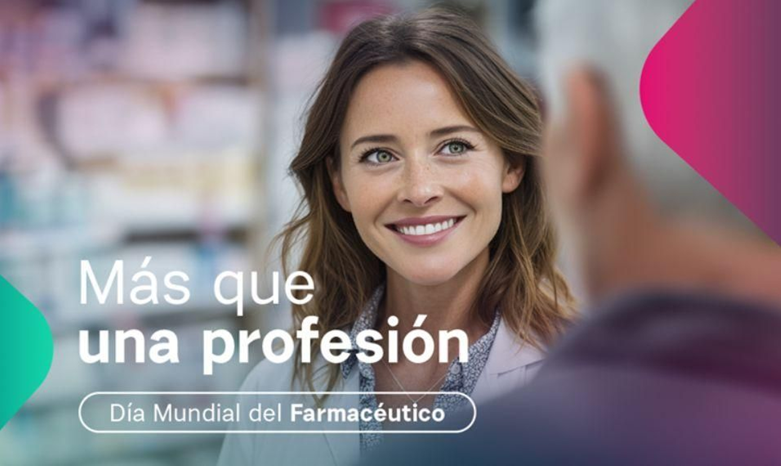 Cartel del Día Mundial del Farmacéutico.