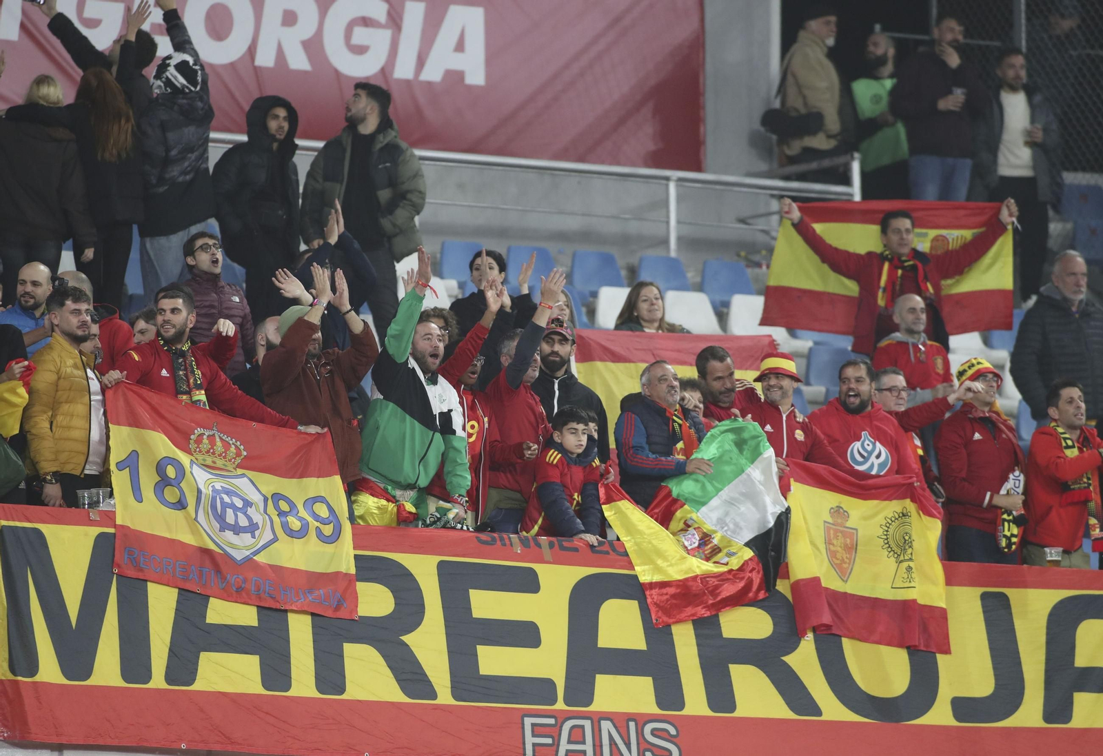 Las fotos del Georgia-España