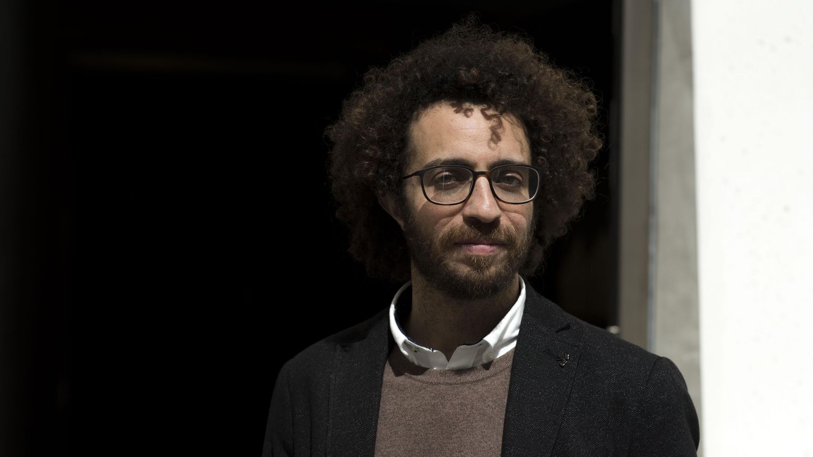 Maarouf, con una tímida sonrisa, estuvo de visita en Granada para presentar su nuevo libro.