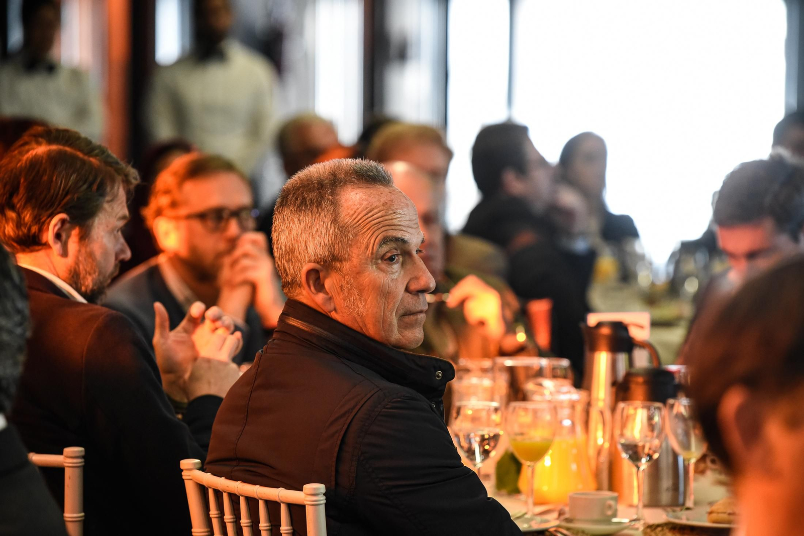 Imágenes de los asistentes al Desayuno Coloquio "Economía azul, claves para el desarrollo sostenible" organizado por el Grupo Joly