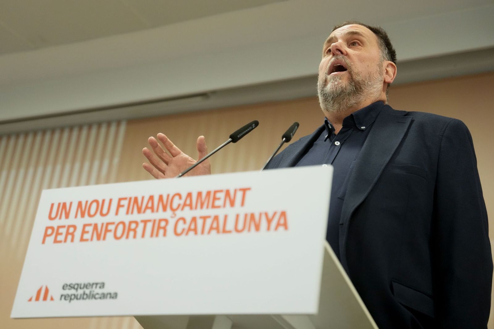 Oriol Junqueras, presidente de ERC.
