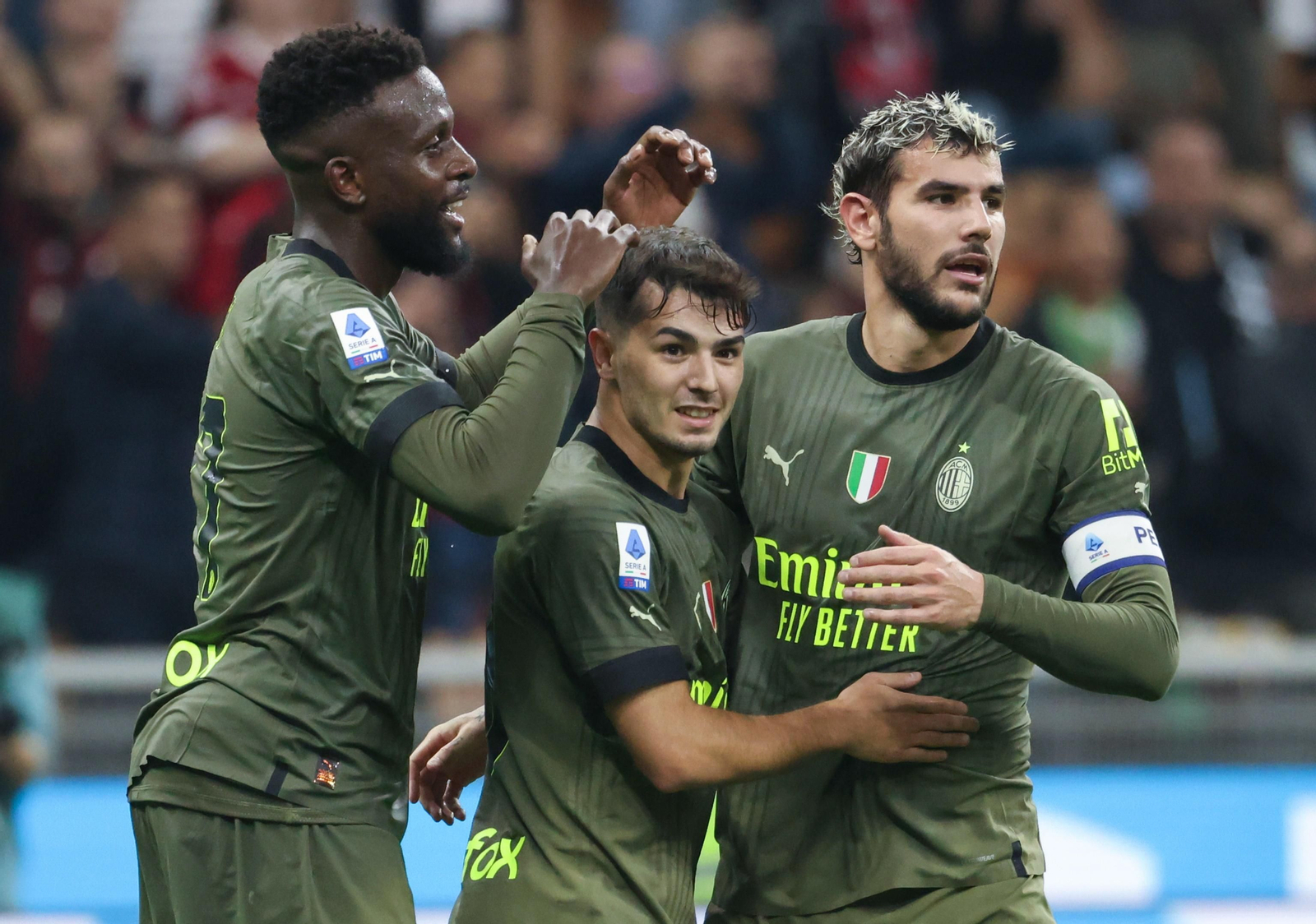 Brahim Díaz y su festival ante el Monza, en imágenes