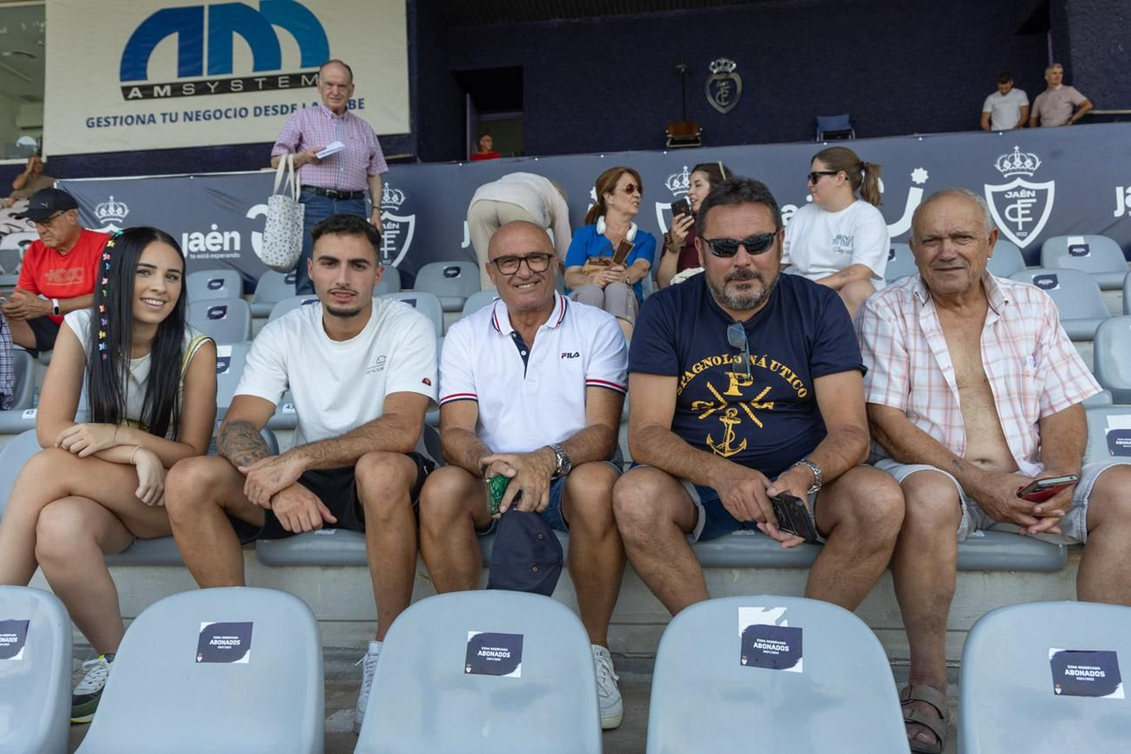 El amistoso Real Jaén - Juventud de Torremolinos