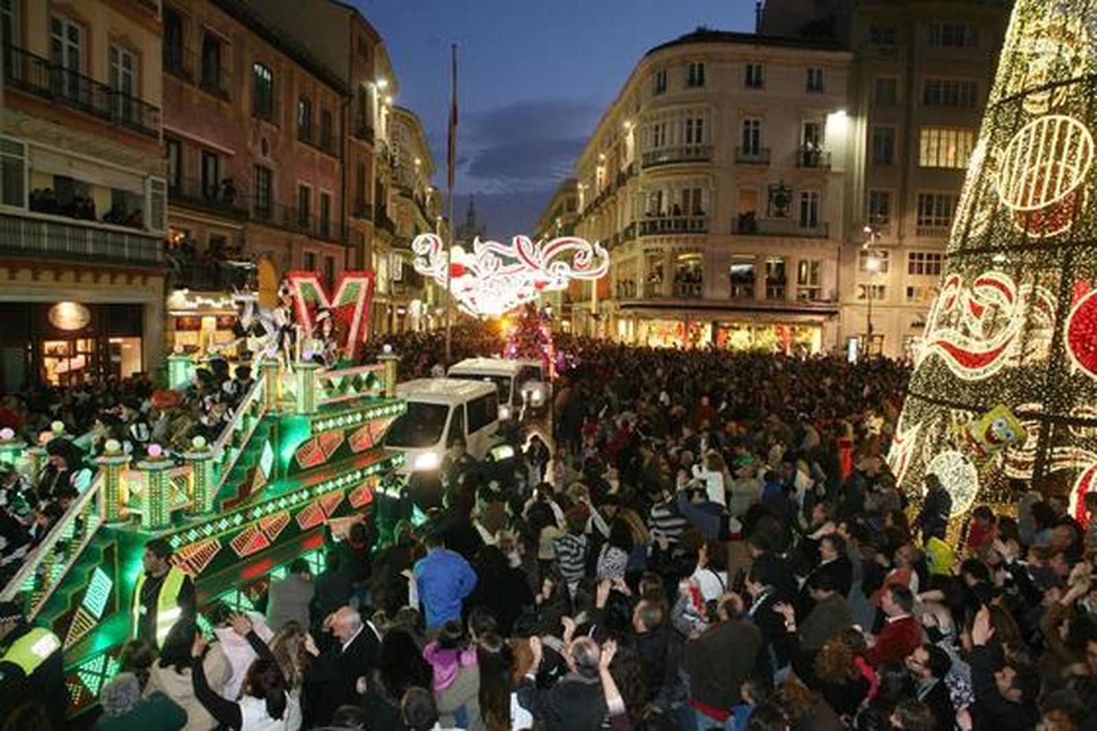 Las imágenes de la Cabalgata en Málaga