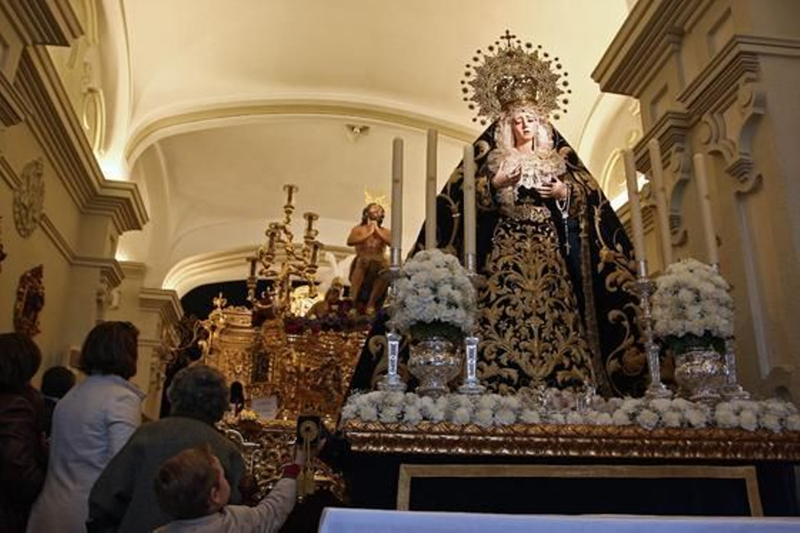 Nuestro Padre Jesús de las Penas y María Santísima de La Estrella, de la Hermandad de La Estrella.

Foto: Belen Vargas