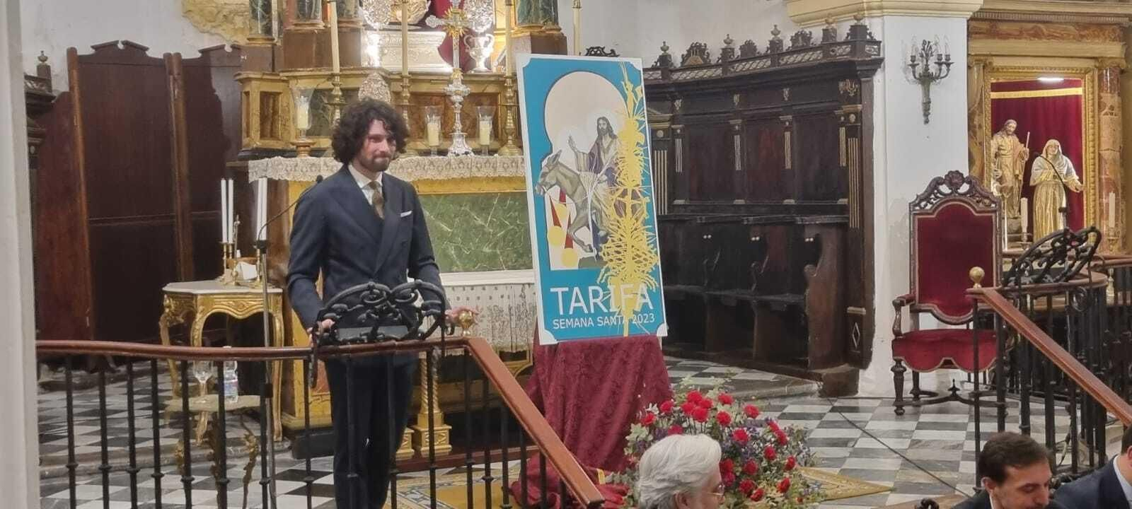 Presentación del cartel anunciador de la Semana Santa de Tarifa.