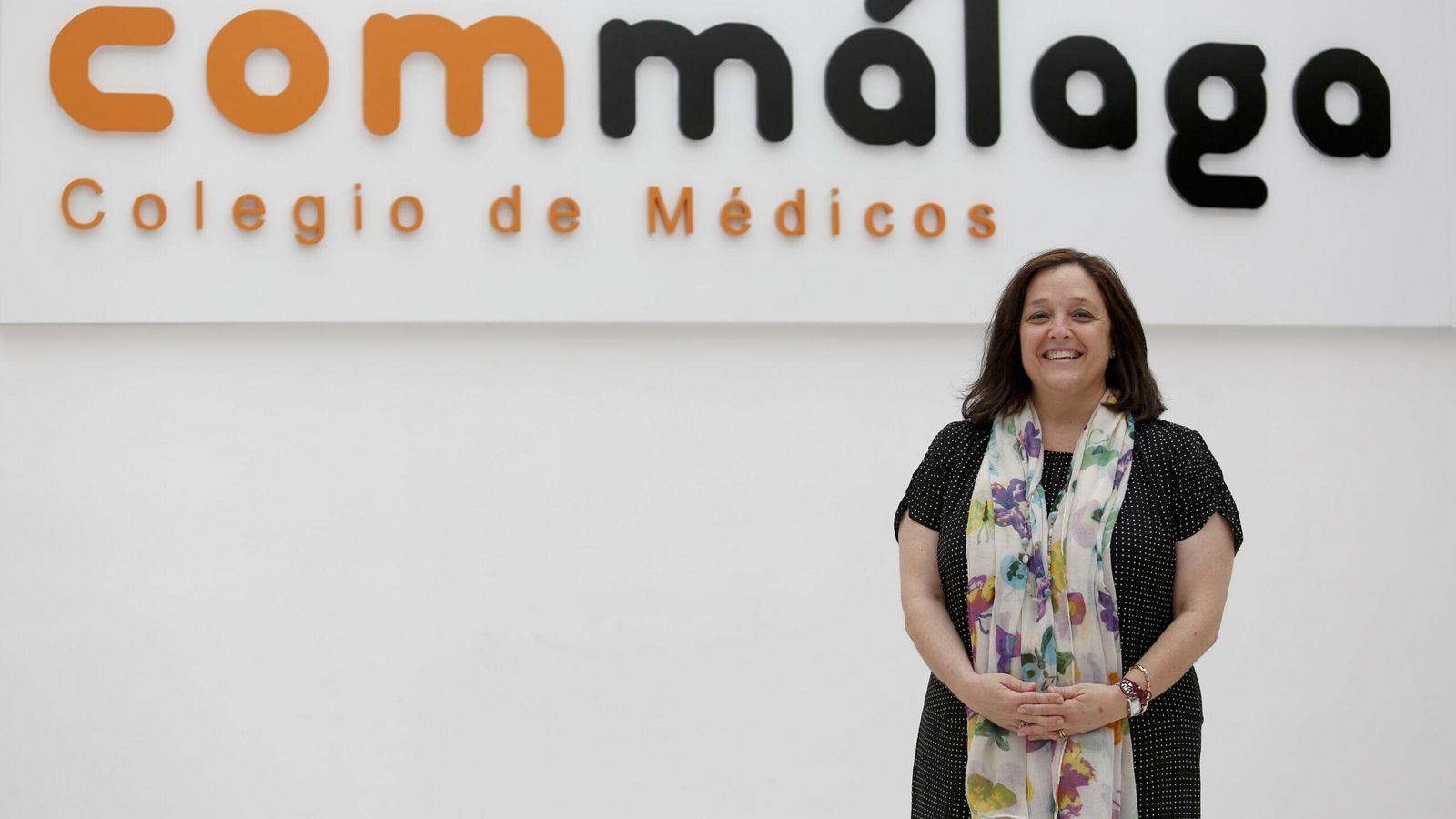 María José Torres, en el Colegio de Médicos de Málaga. María José Torres, en el Colegio de Médicos de Málaga.