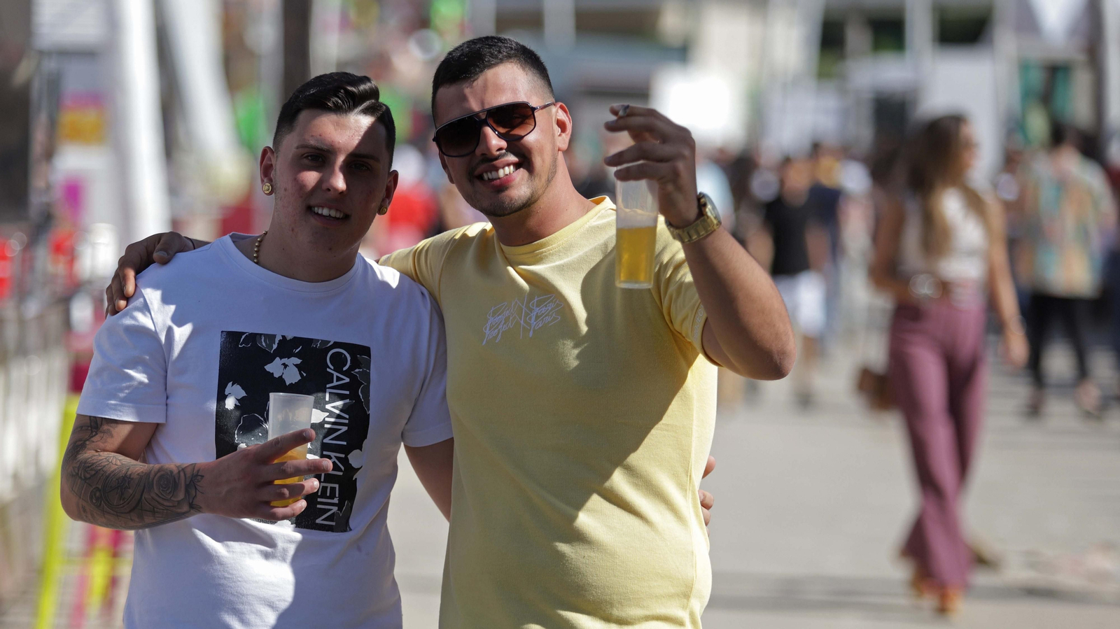 Fotos del miércoles en la Feria de Los Barrios