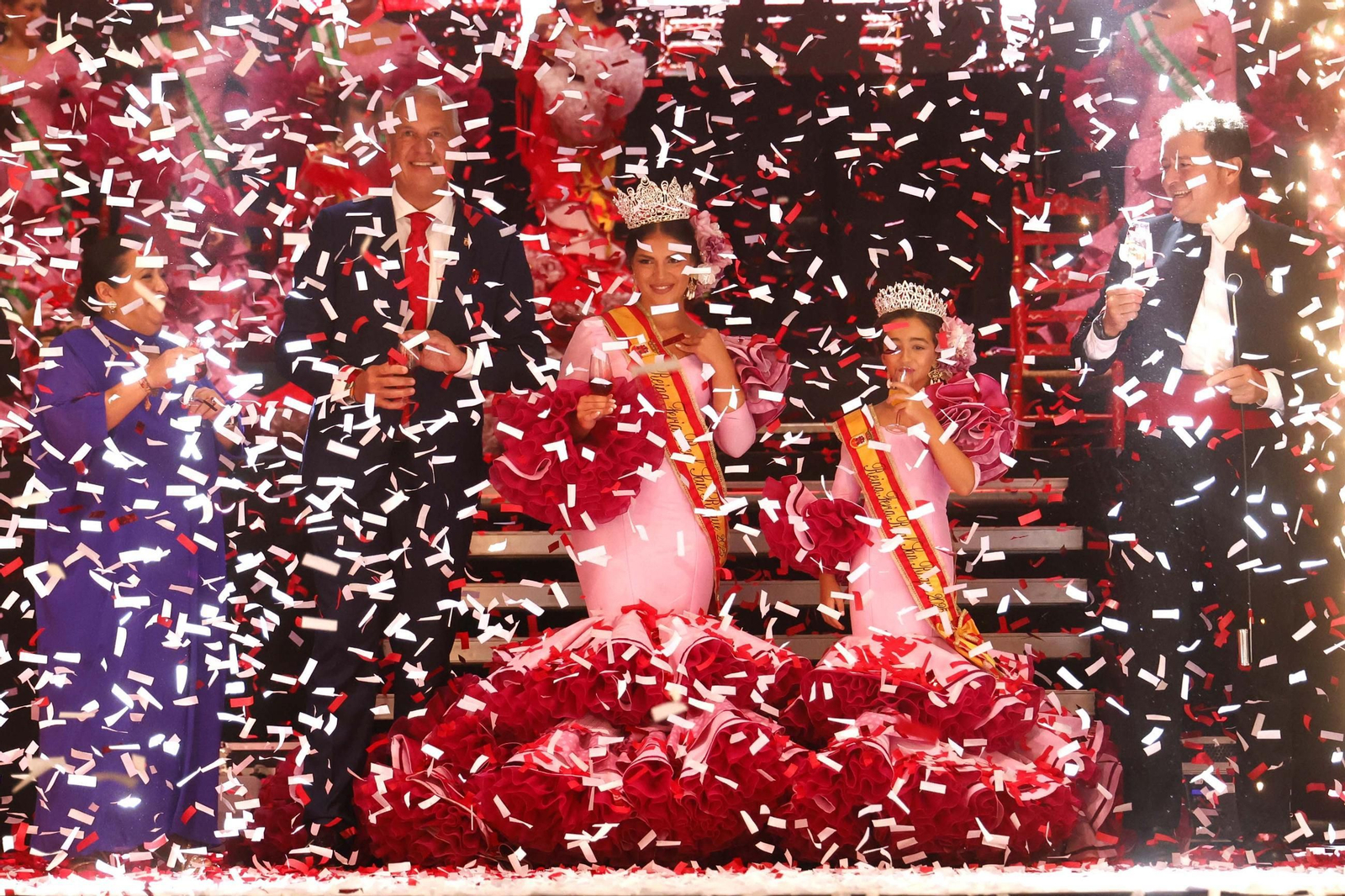 Las fotos del acto de coronación y el pregón de la Feria Real de San Roque