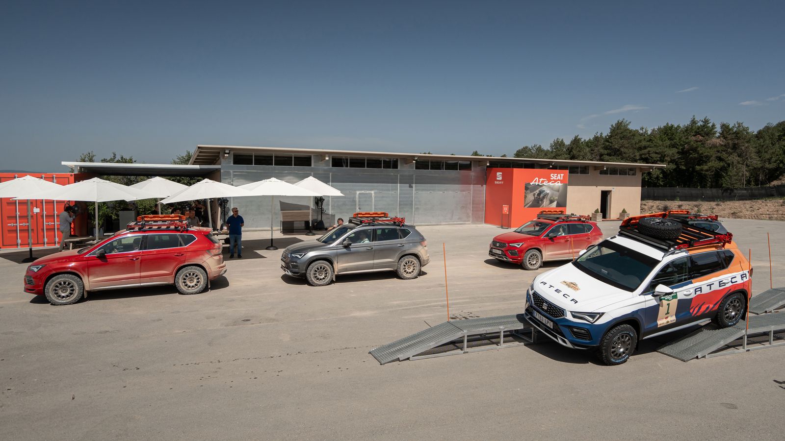 Serán tres los Ateca que Seat lleve a la carrera africana dentro de la categoría Open.
