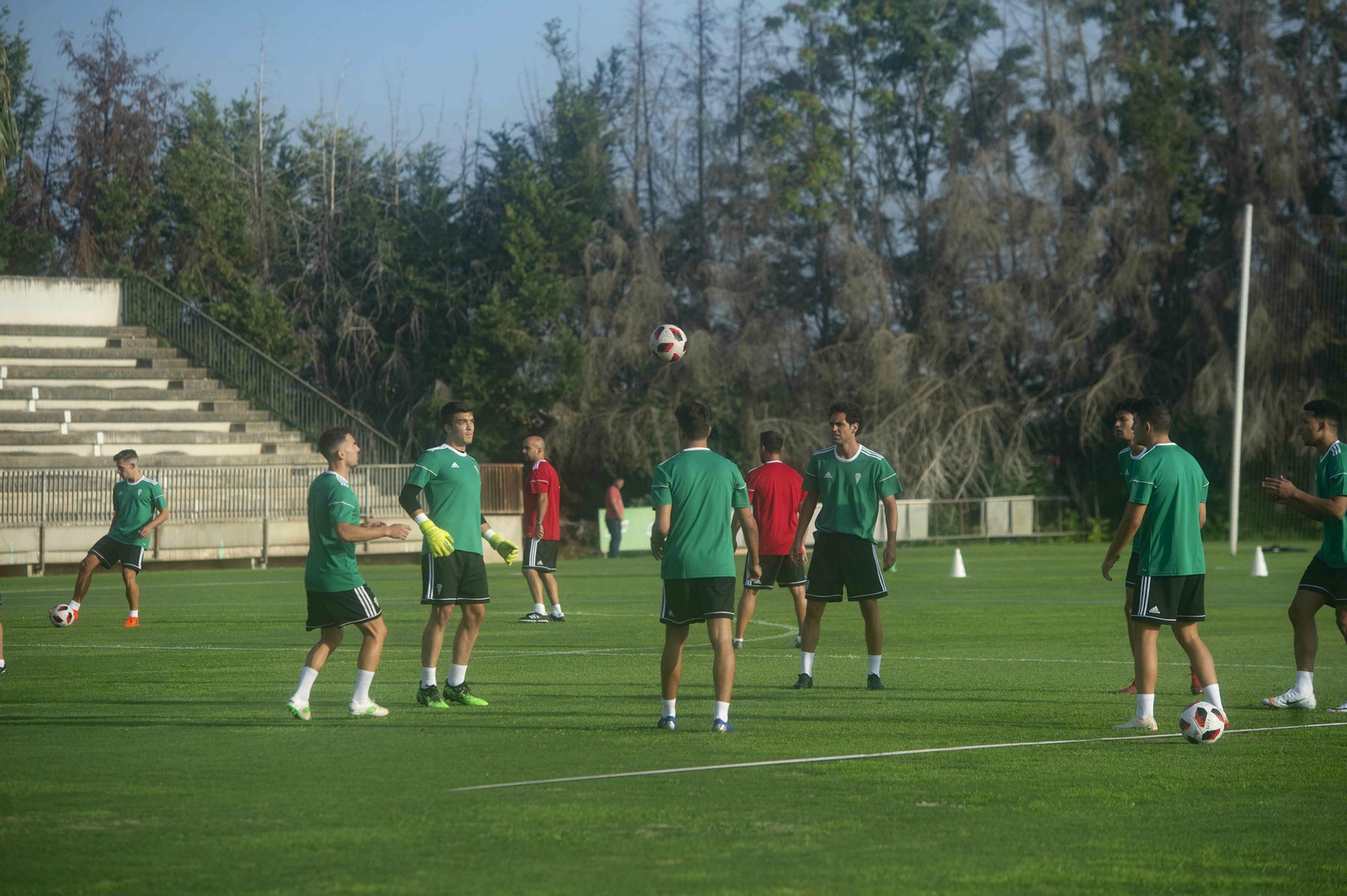 El primer entrenamiento del Córdoba CF, en imágenes