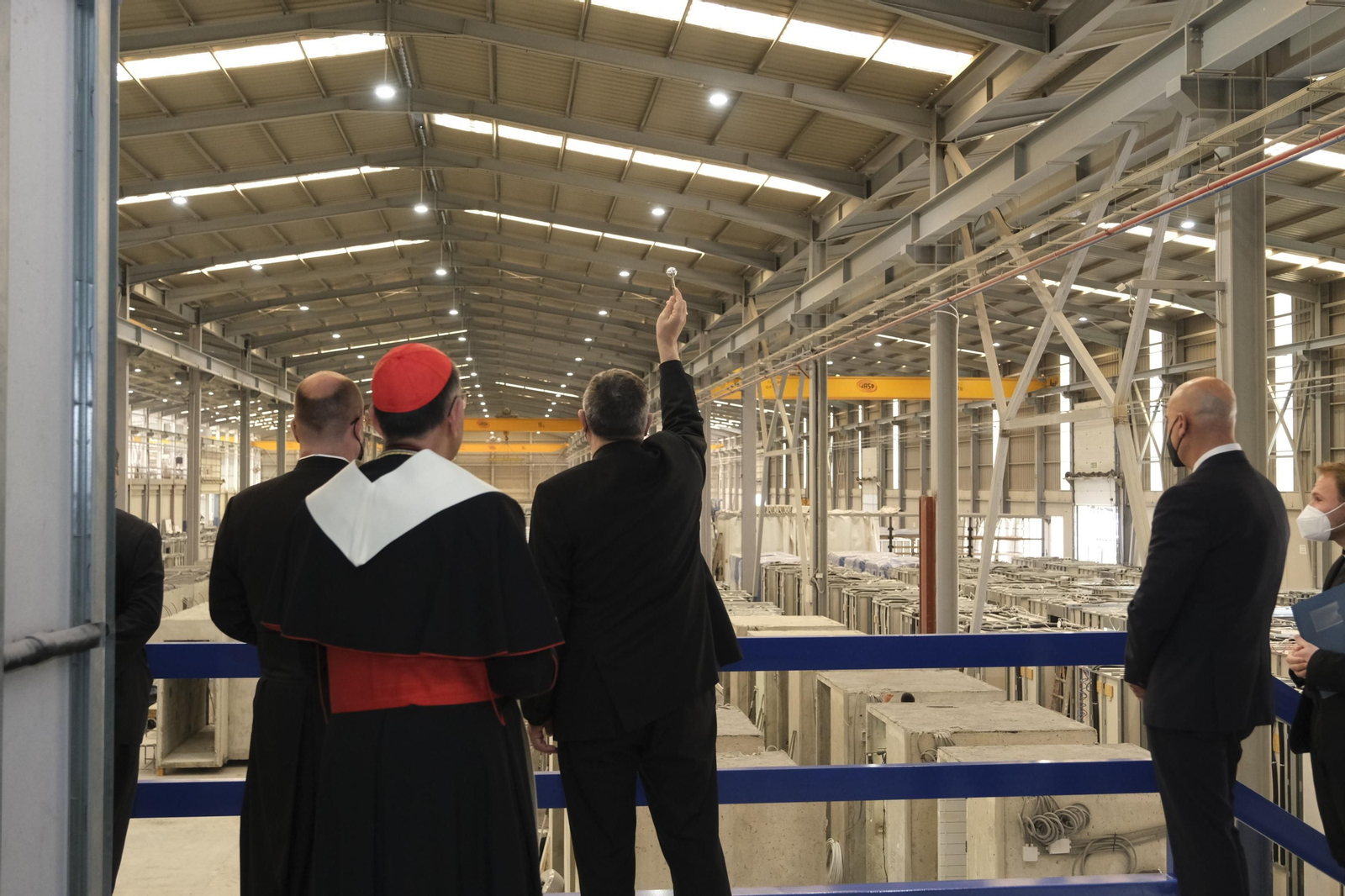 Bendición de las instalaciones de Hydrodiseño, en Huércal Overa (Almería)