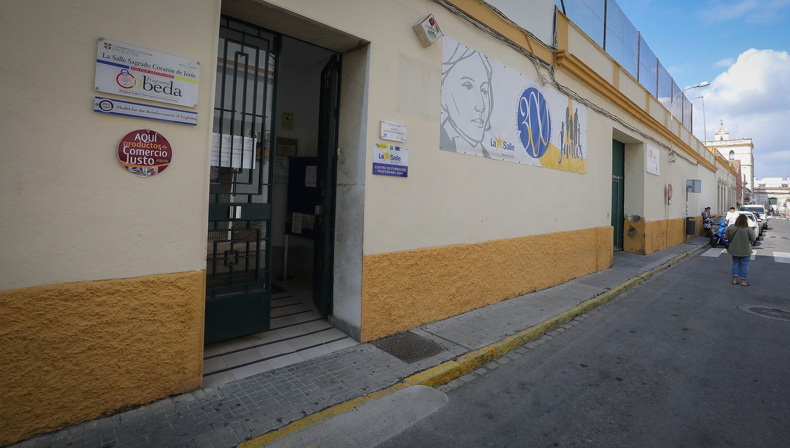 Una imagen del colegio La Salle Sagrado Corazón.