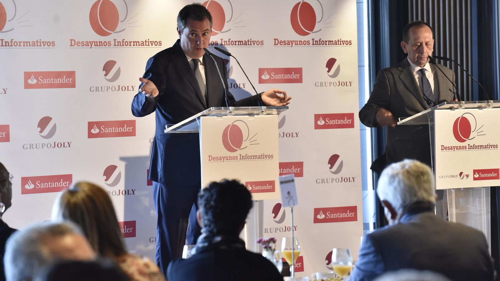 Juan Espadas, en un momento de su intervención.