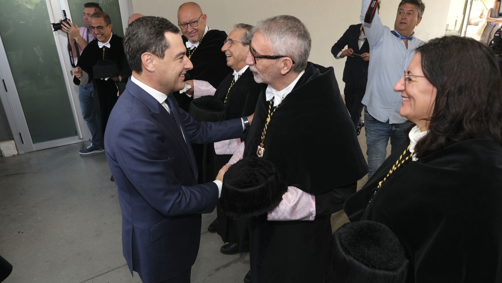 El Presidente de la Junta Juanma Moreno, inaugura el curso universitario andaluz en Almería
