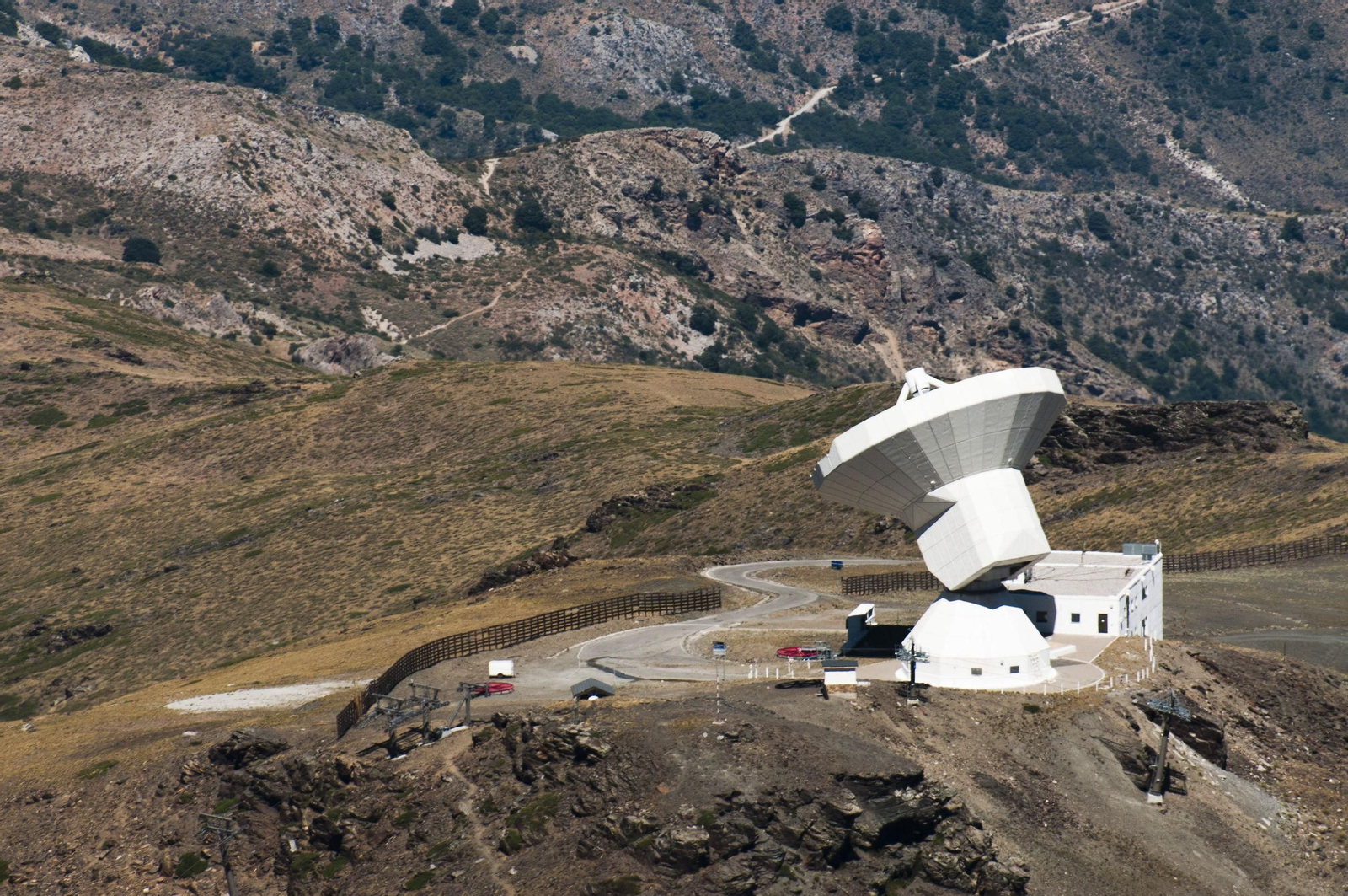 Observatorio de Sierra Nevada donde se pretende que llegue la Vuelta